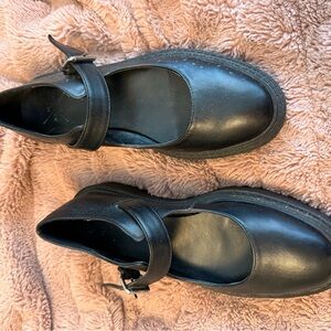 Elegant Black Women's Mary Jane Flats